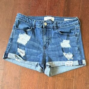 PACSUN Super Stretch Shortie Shorts
